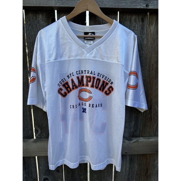 2001 Brian Urlacher Chicago Bears Vintage Jersey t-shirt Medium - Picture 1 of 8